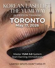 Load image into Gallery viewer, Korean Lash Lift the YUMI Way - Lash Lift Brow Lamination Training - TORONTO, ON May 17, 2026