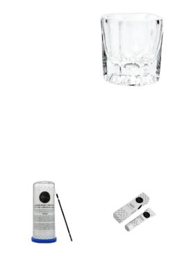 Adhesive Trio Set (the glue, the glass dish, and the adhesive brushes)